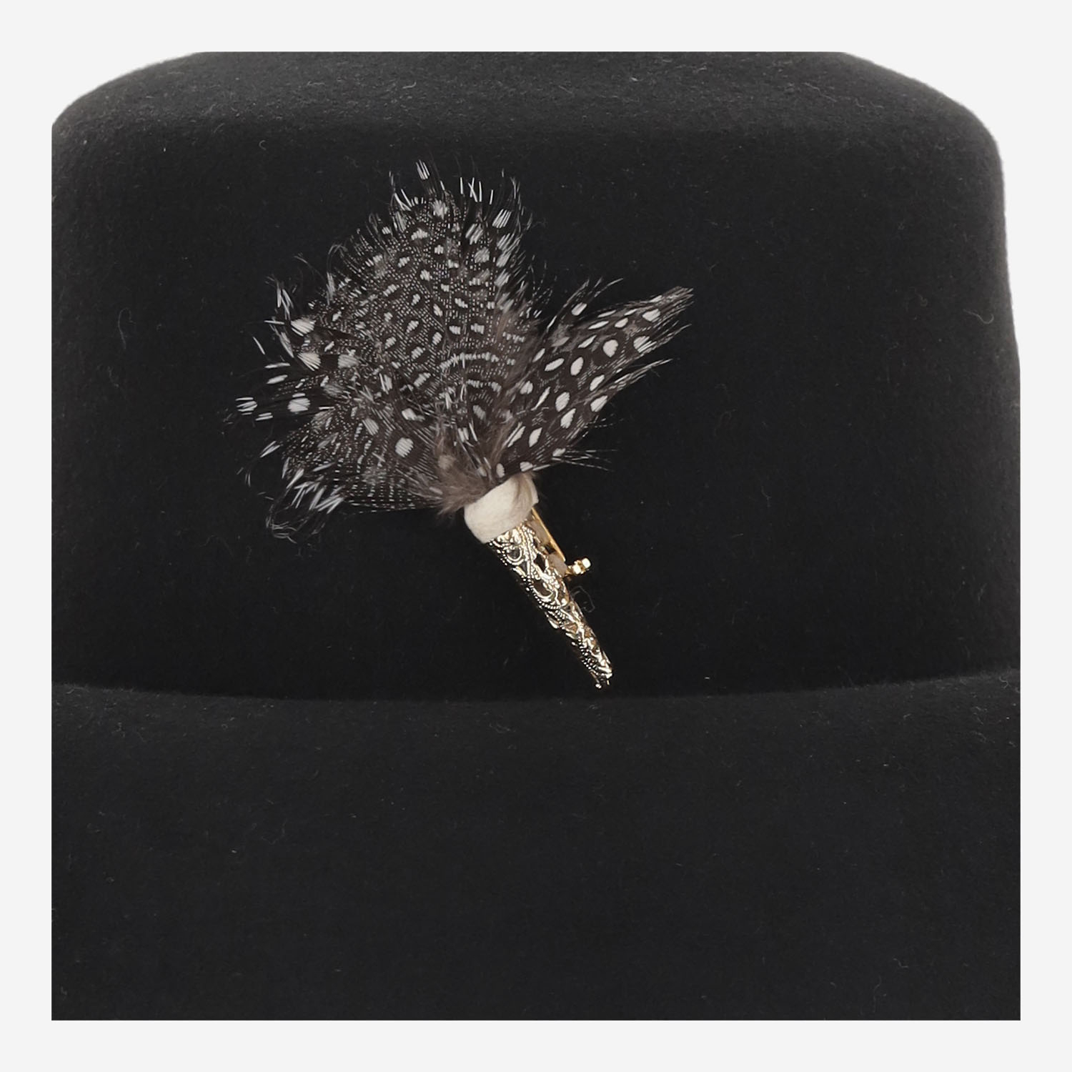 [ALEXIA ALVAREZ DE TOLEDO] Hat FW26 BUCKETNEGRO