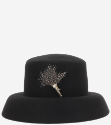 [ALEXIA ALVAREZ DE TOLEDO] Hat FW26 BUCKETNEGRO