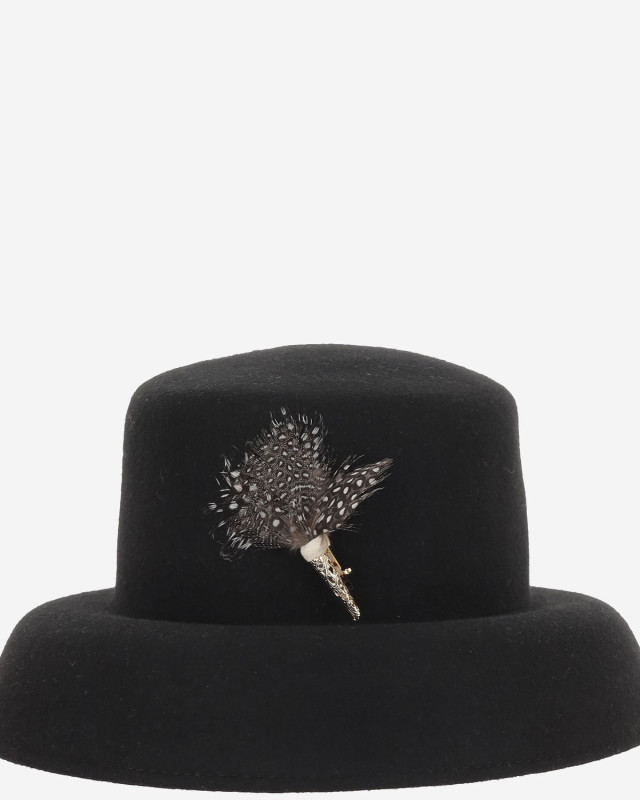 [ALEXIA ALVAREZ DE TOLEDO] Hat FW26 BUCKETNEGRO