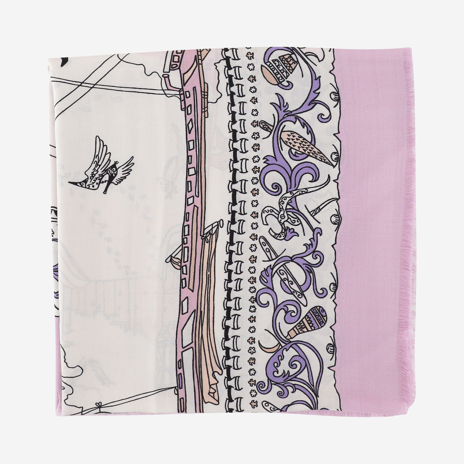 [Salvatore Ferragamo] Scarf FW26 321279001