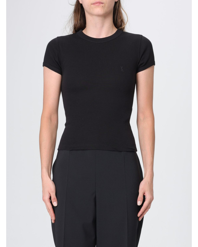 [Saint Laurent] T-shirts FW26 869630Y38BD 1000