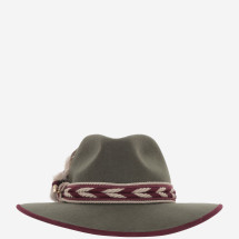 [ALEXIA ALVAREZ DE TOLEDO] Hat FW26 ALA9VERDECAQUI