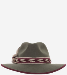 [ALEXIA ALVAREZ DE TOLEDO] Hat FW26 ALA9VERDECAQUI