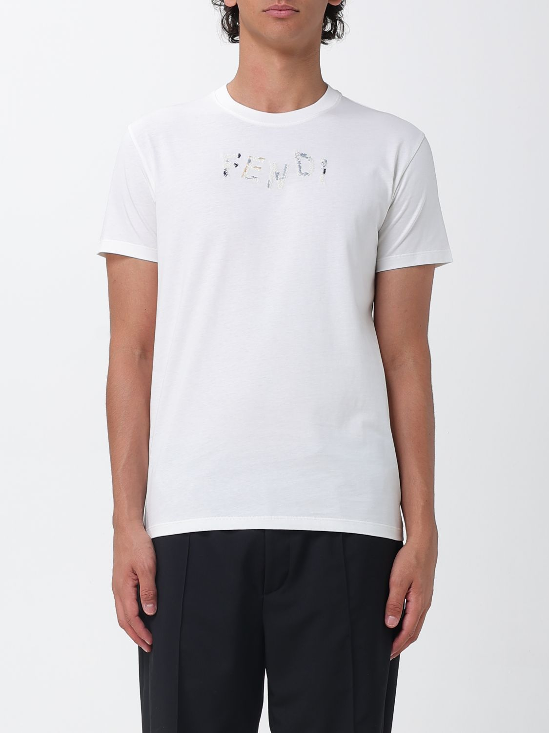 [Fendi] T-shirts FW26 FY1319AUOB F0H0G