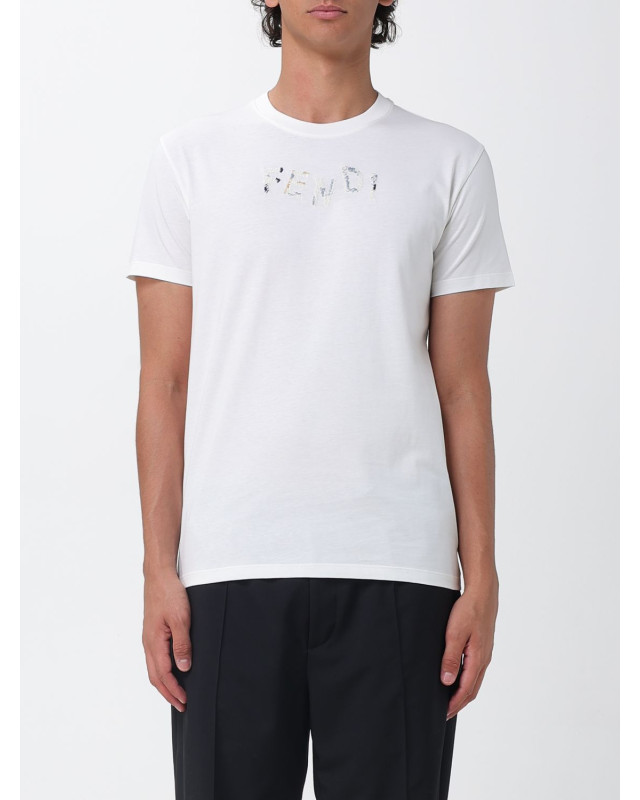 [Fendi] T-shirts FW26 FY1319AUOB F0H0G