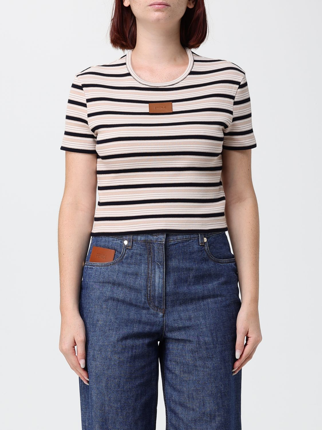 [Fendi] T-shirts FW26 FS8110AW88 F1X32