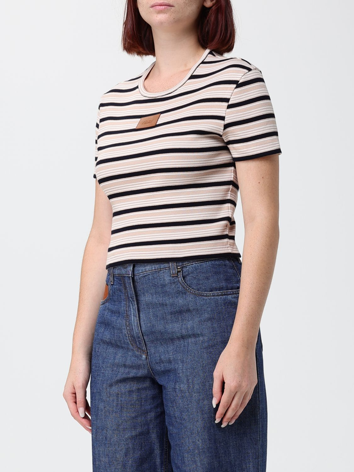 [Fendi] T-shirts FW26 FS8110AW88 F1X32