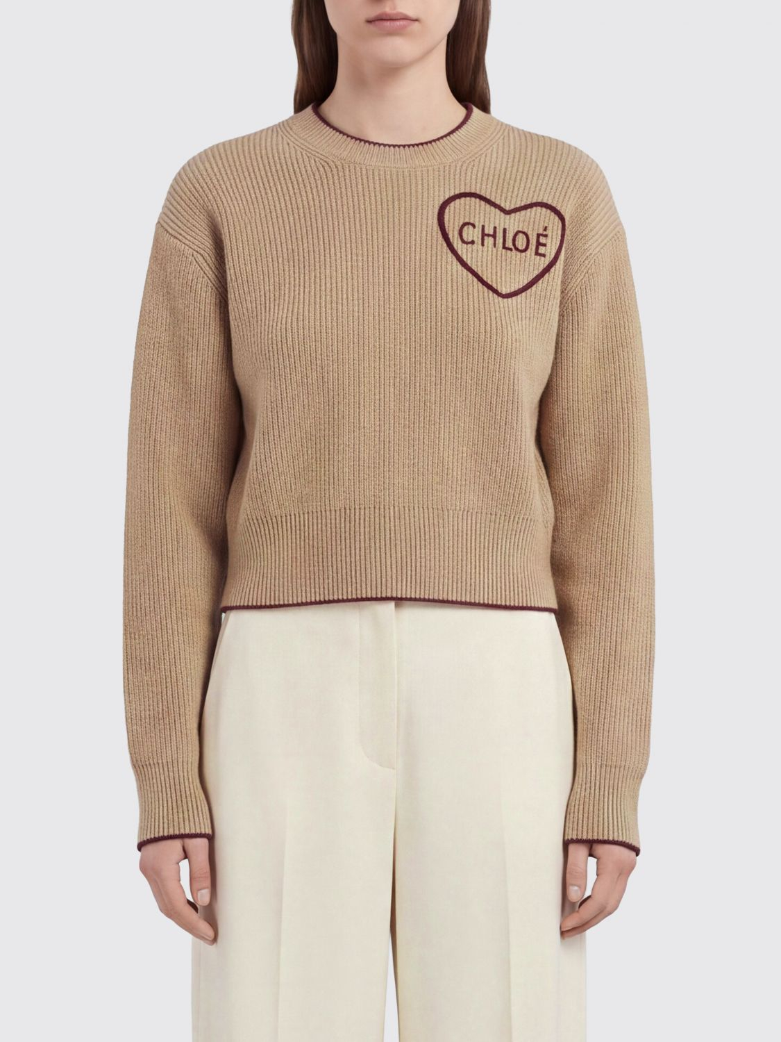 [Chloe] Knitwear FW26 CH26AMP41710 218