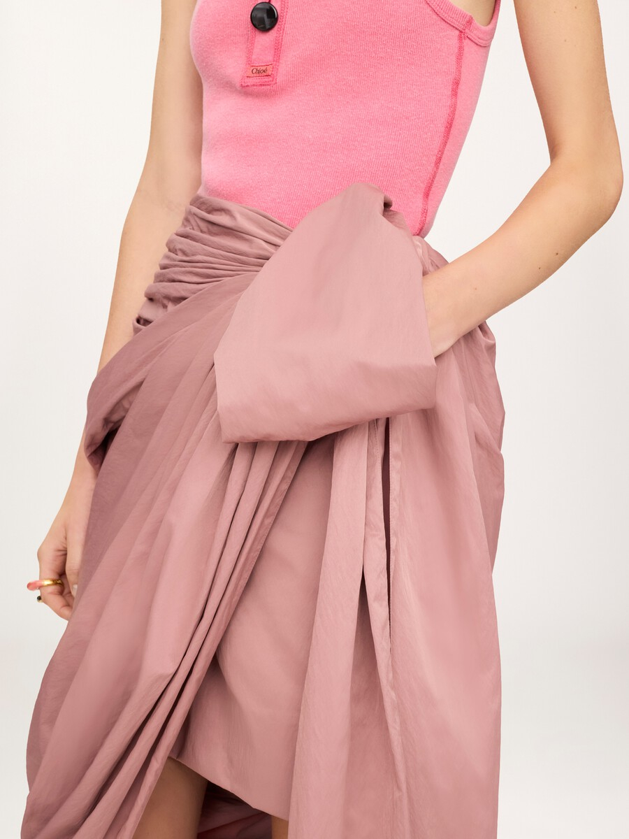 [Chloe] Midi skirt FW26 CH26UJU6001327T