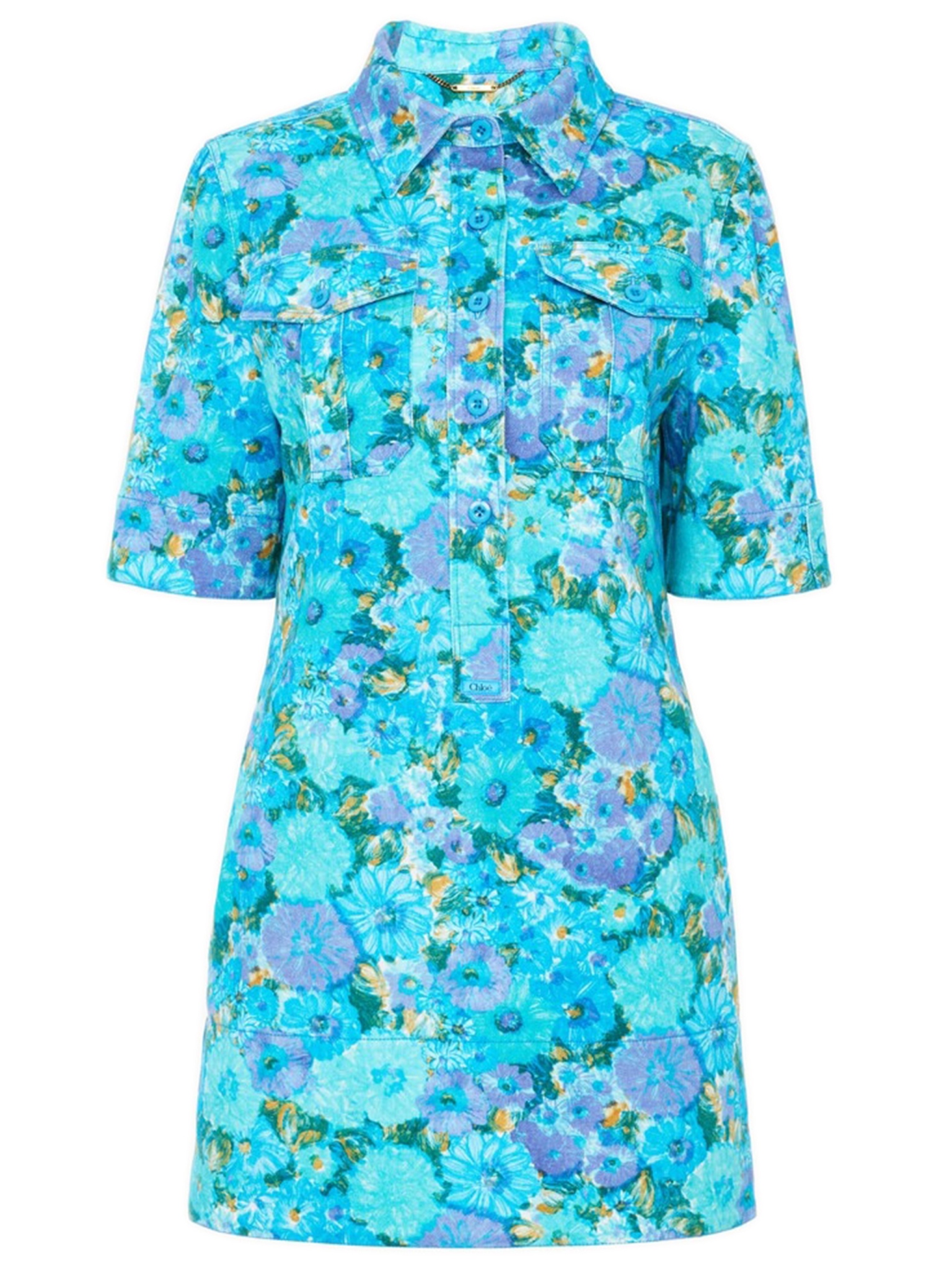 [Chloe] Short sleeve dress FW26 CH26URO693074ZA