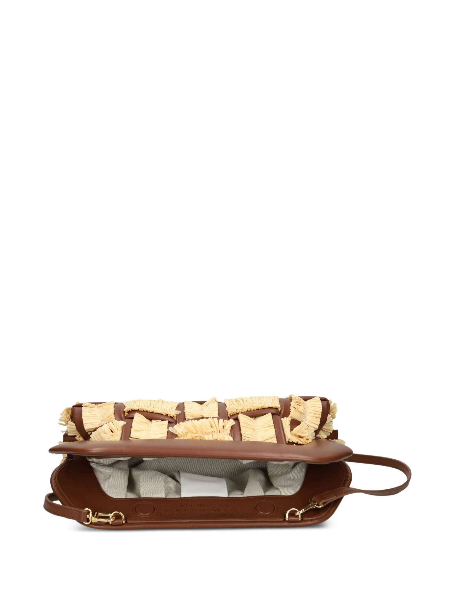 [Themoire'] Clutch bag SS26 261WTMB00OIRA1208BRUTABAGA