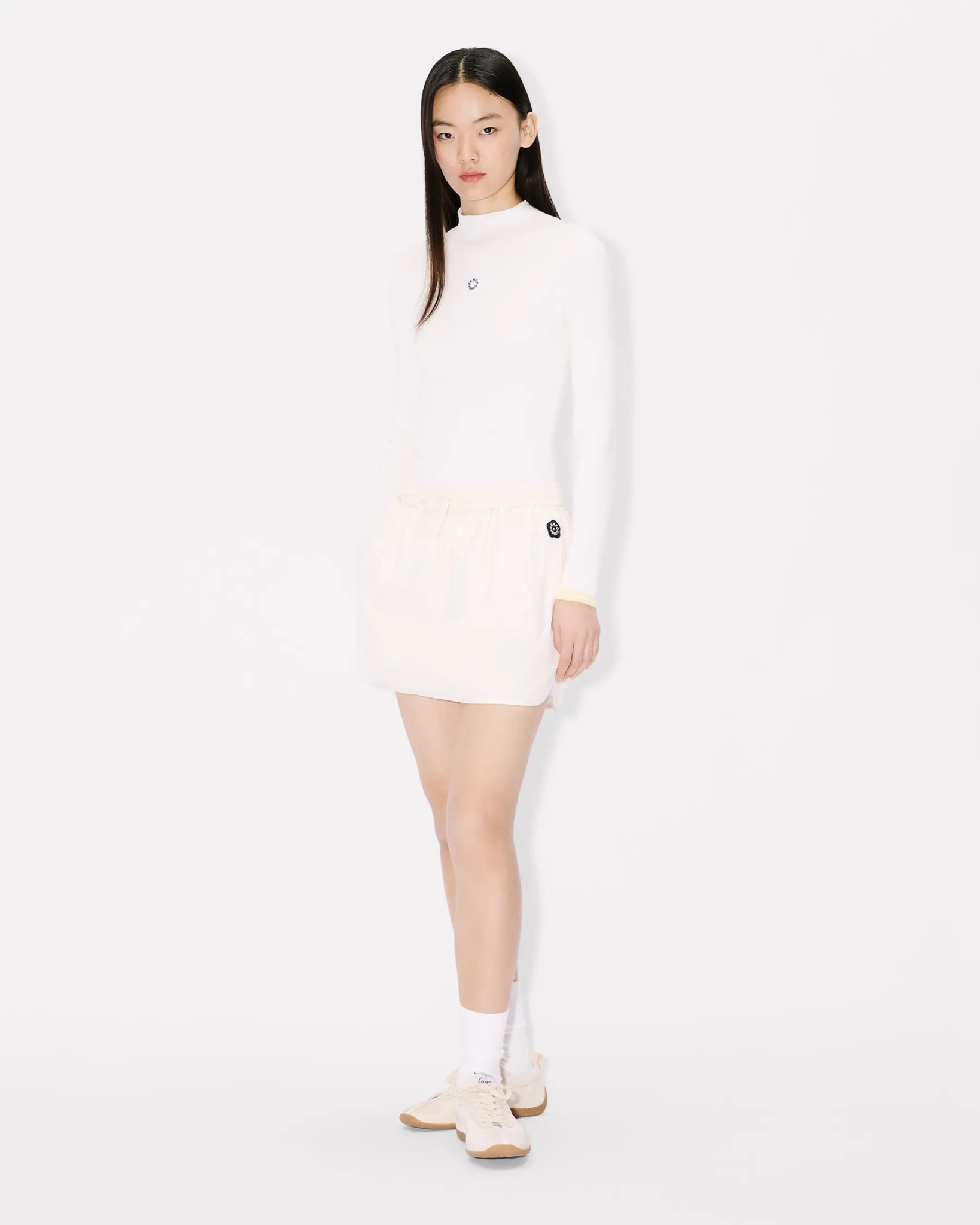 [Kenzo] Mini skirt SS26 FG52JU3309FI03