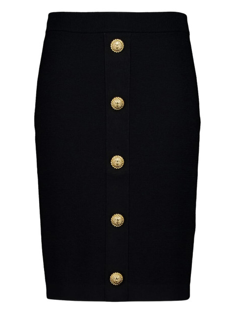[Balmain] Midi skirt SS26 GF1LC018KJ430PA