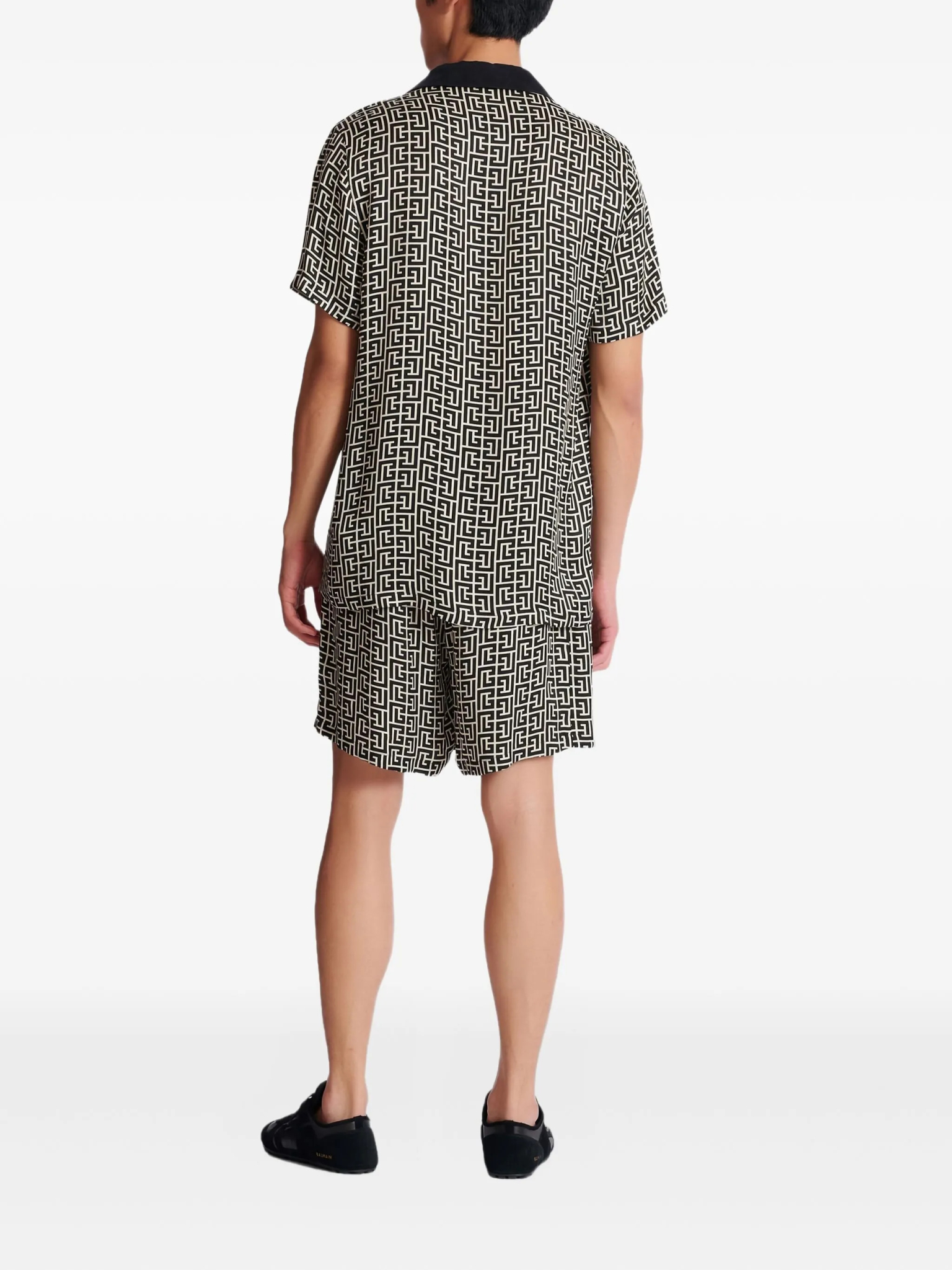 [Balmain] Shirts Short Sleeve SS26 GH1HN133VI36GXE