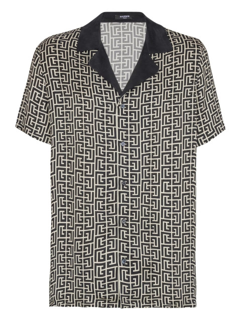 [Balmain] Shirts Short Sleeve SS26 GH1HN133VI36GXE