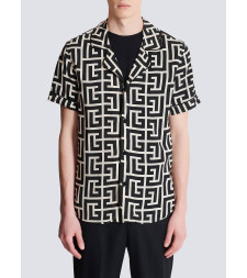 [Balmain] Shirts Short Sleeve SS26 FH1HN011VD01GFE