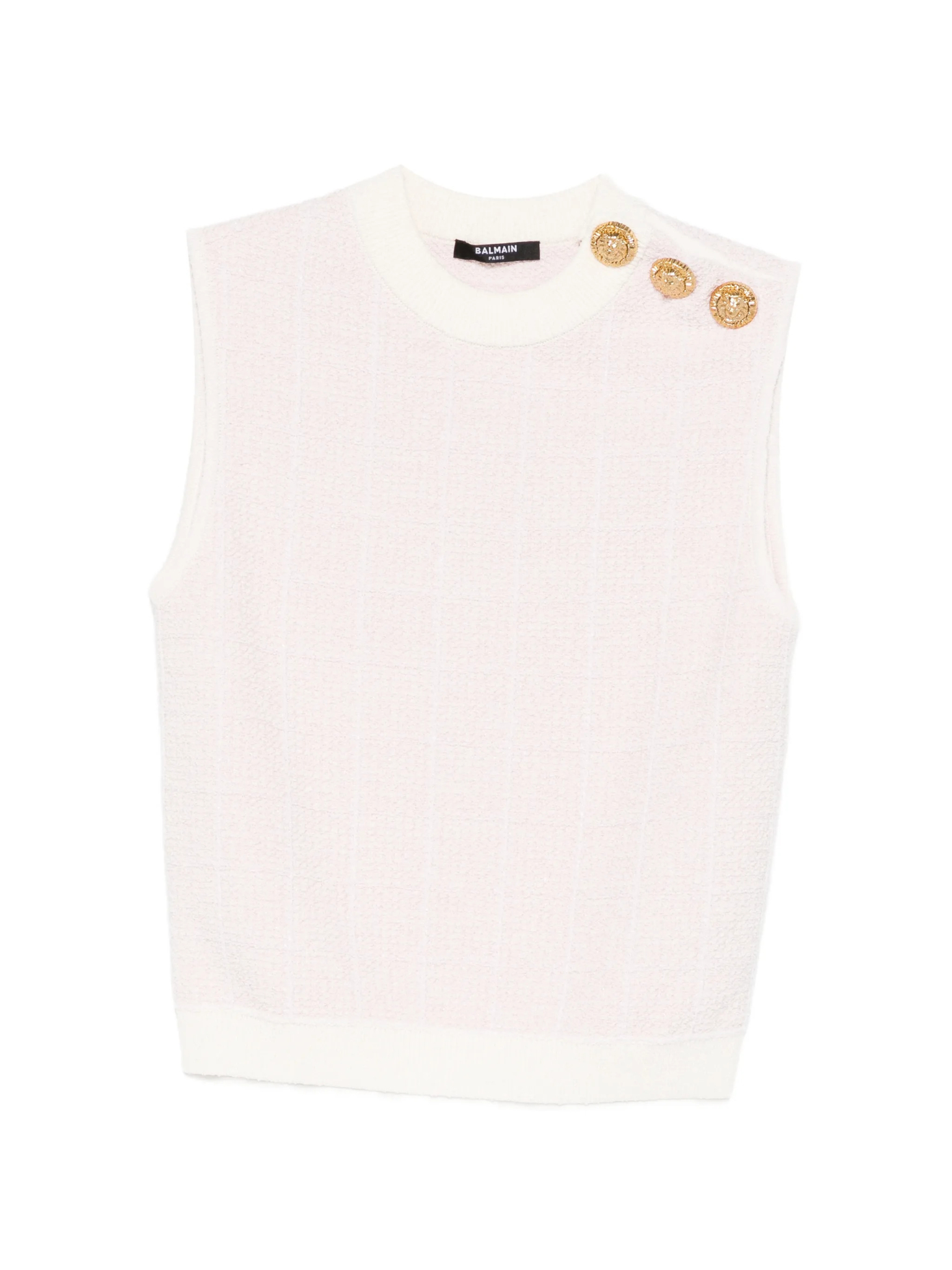 [Balmain] Tank top SS26 GF1AG850KJ48OIB