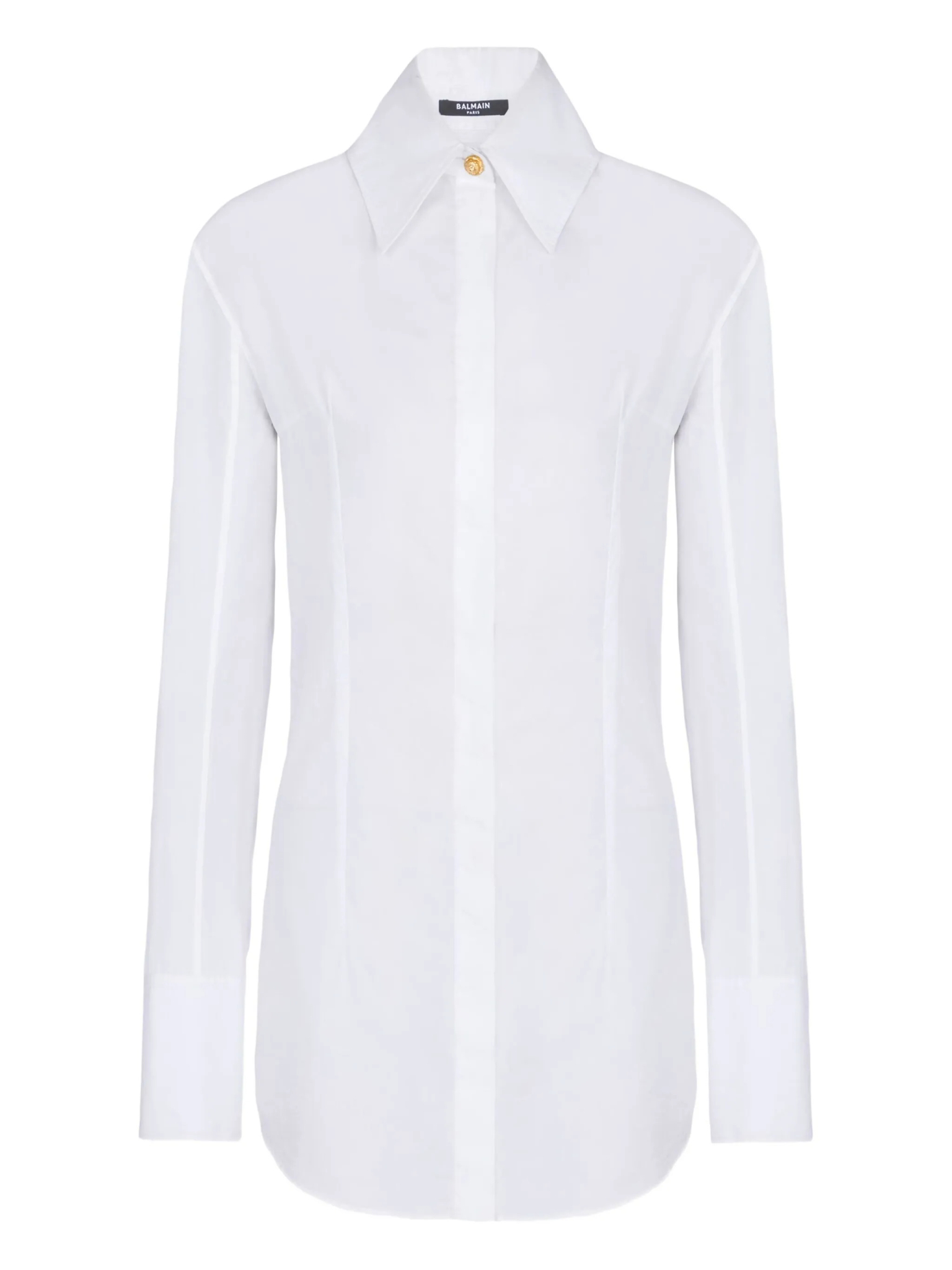 [Balmain] Shirts Long Sleeve SS26 GF1HS460CG220FB
