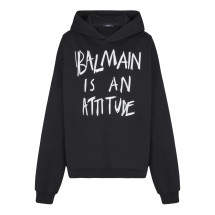 [Balmain] Hoodie SS26 GH1JT250GF40EAB