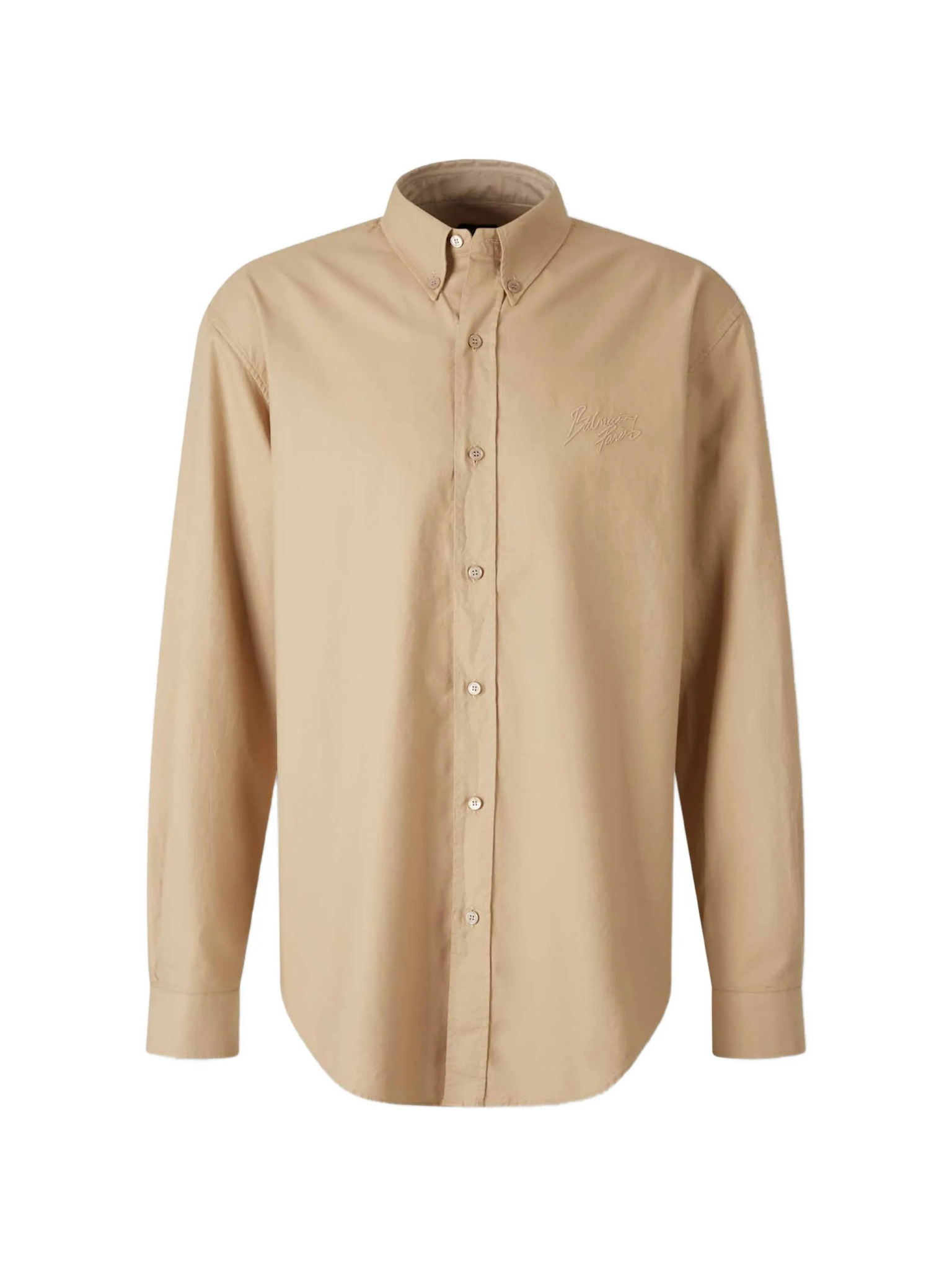 [Balmain] Shirts Long Sleeve SS26 GH1HS496CG320FK