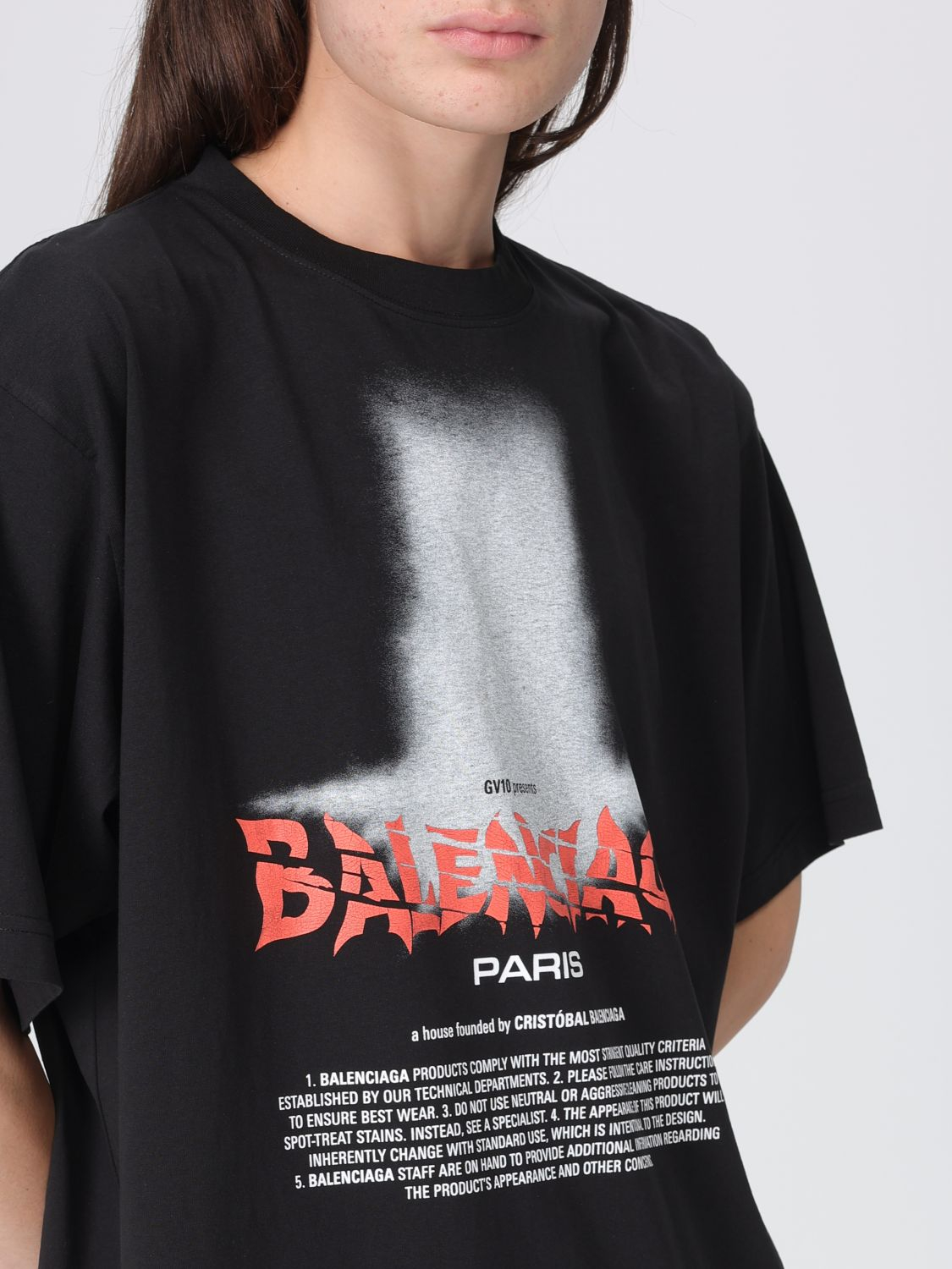 [Balenciaga] T-shirts FW26 871733TUVO4 1000