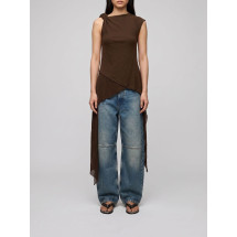 [GANNI] Tank top FW26 A1040490 838