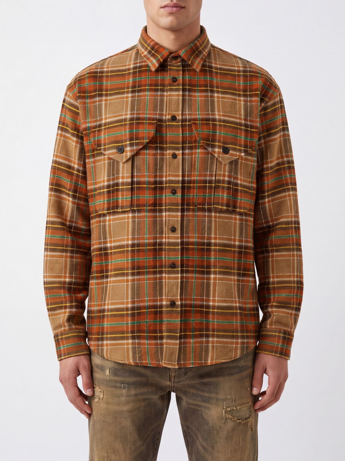 [Dsquared2] Shirts Long Sleeve FW26 S74DM1064D35512 001F