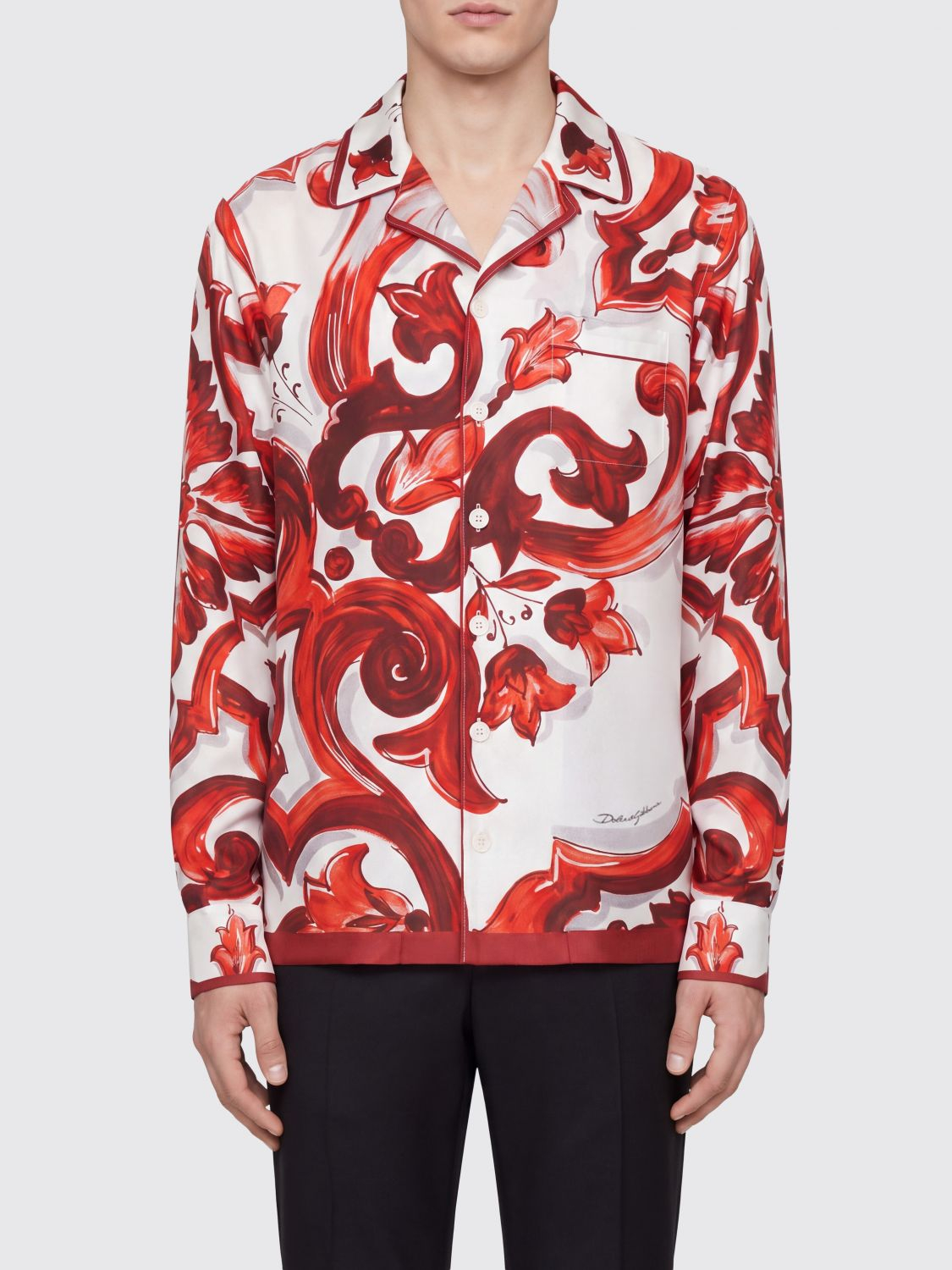 [Dolce & Gabbana] Shirts Long Sleeve FW26 G5IF1THI13F IY3TN