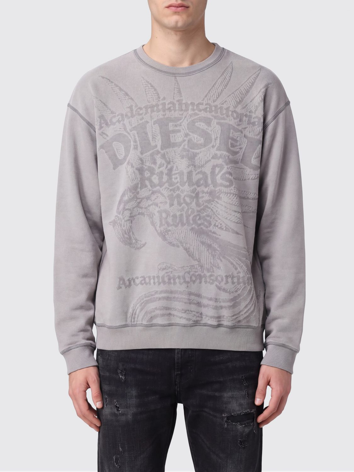 [Diesel] Sweatshirt FW26 A226550IKBV 100A