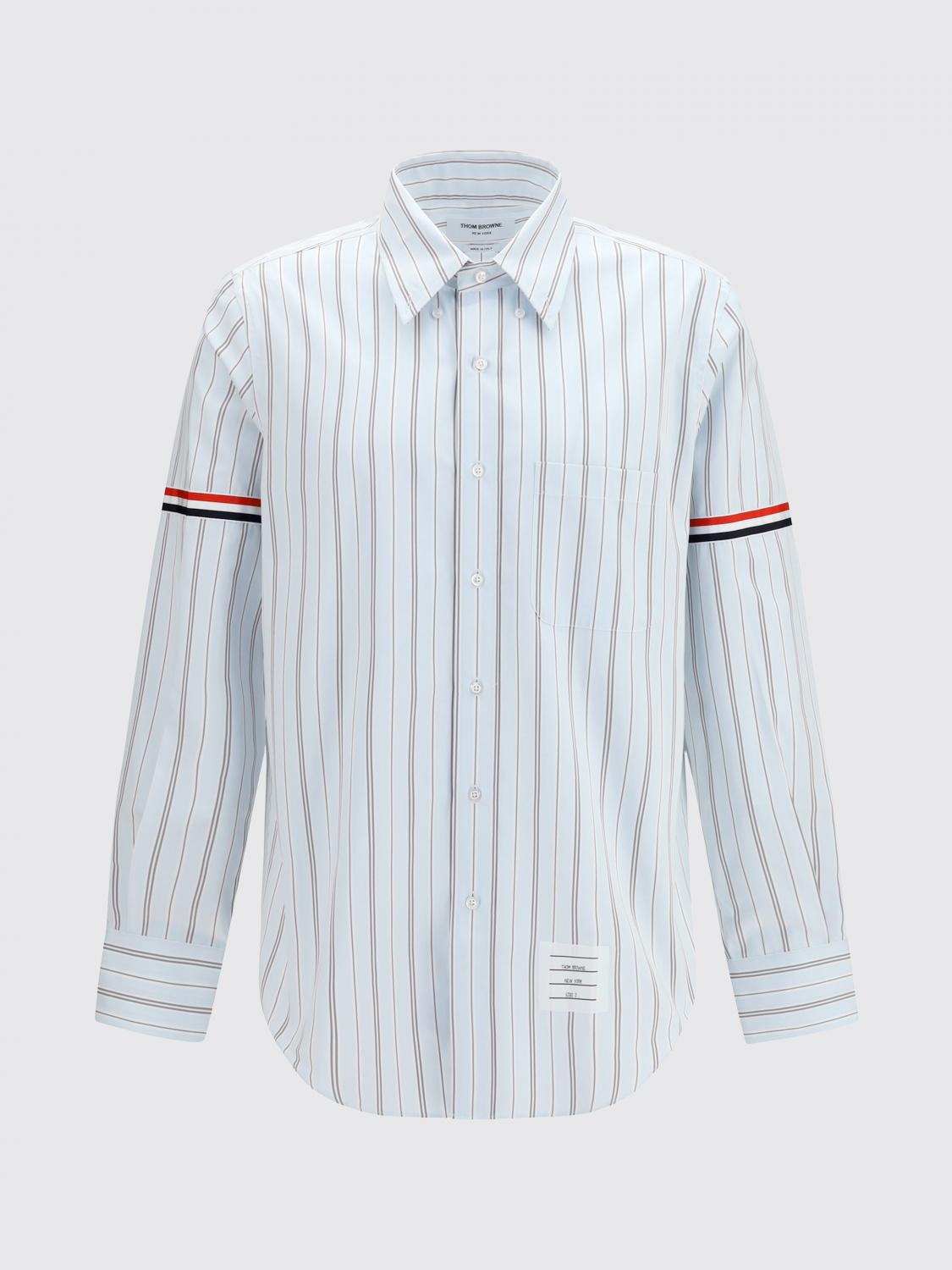 [Thom Browne] Shirts Long Sleeve FW26 MWL301OF1223 035