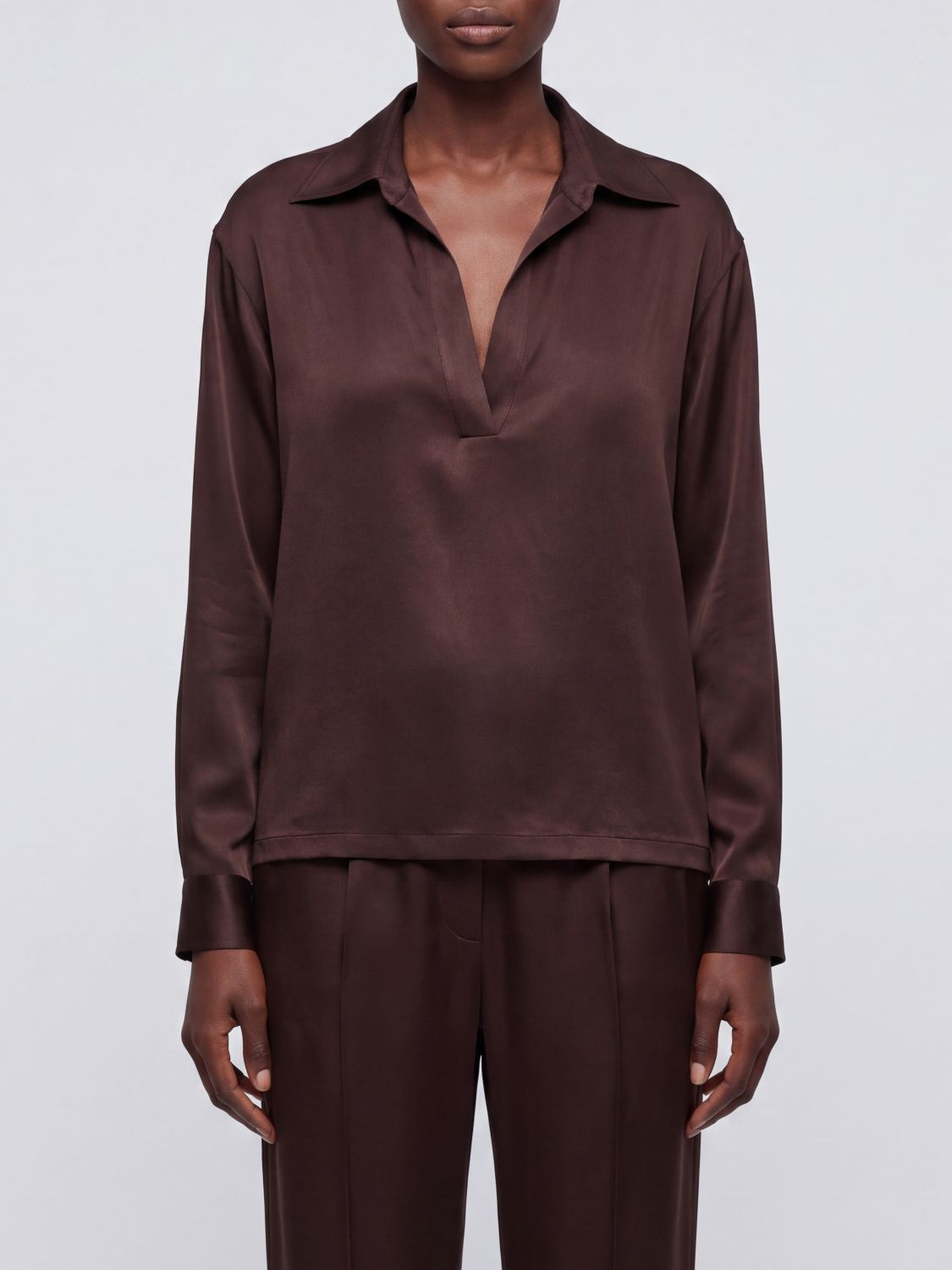 [Tom Ford] Blouse FW26 TS2144FAX1720 EDB