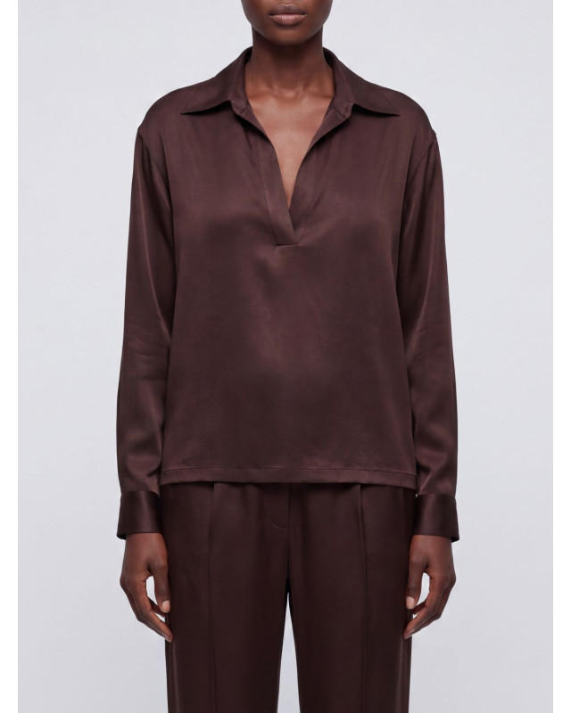 [Tom Ford] Blouse FW26 TS2144FAX1720 EDB