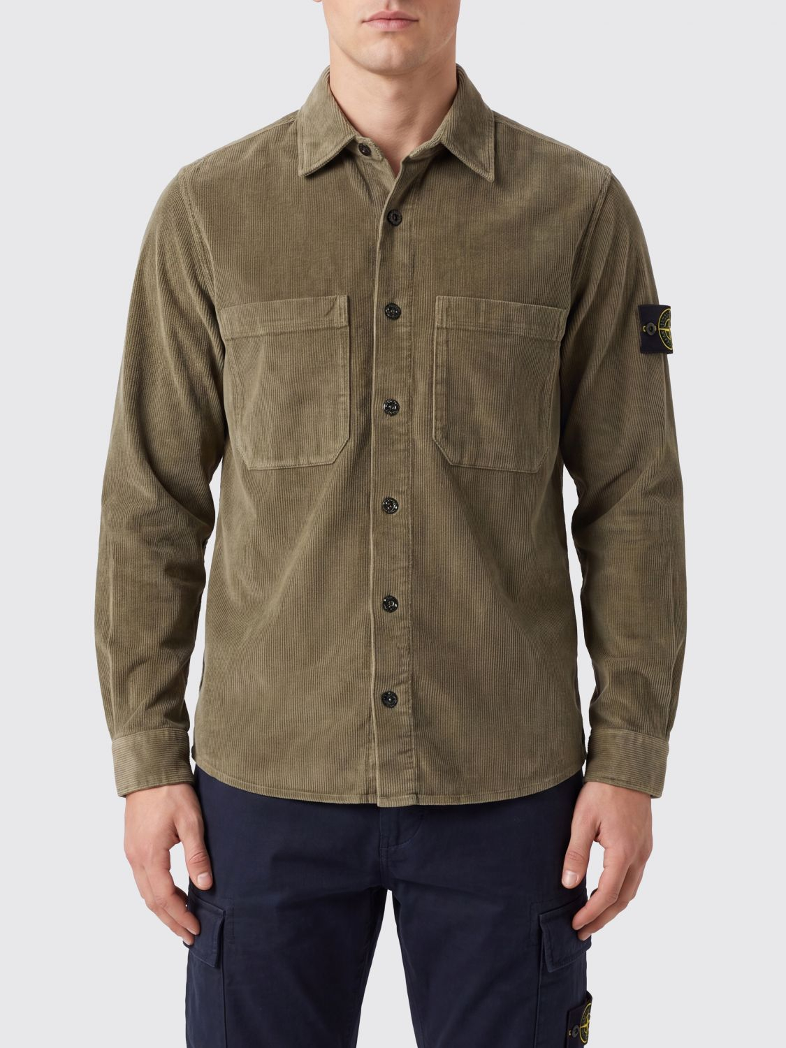 [Stone Island] Shirts Long Sleeve FW26 1200042S0144 V005G