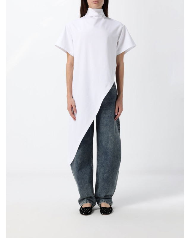 [Alaia] T-shirts Short Sleeve FW26 AA9I0033J103D 000