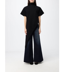 [Alaia] T-shirts Short Sleeve FW26 AA9I0033J103D 999