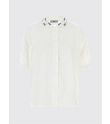[Prada] Shirts Short Sleeve FW26 P450IRSOOO17DG F0009
