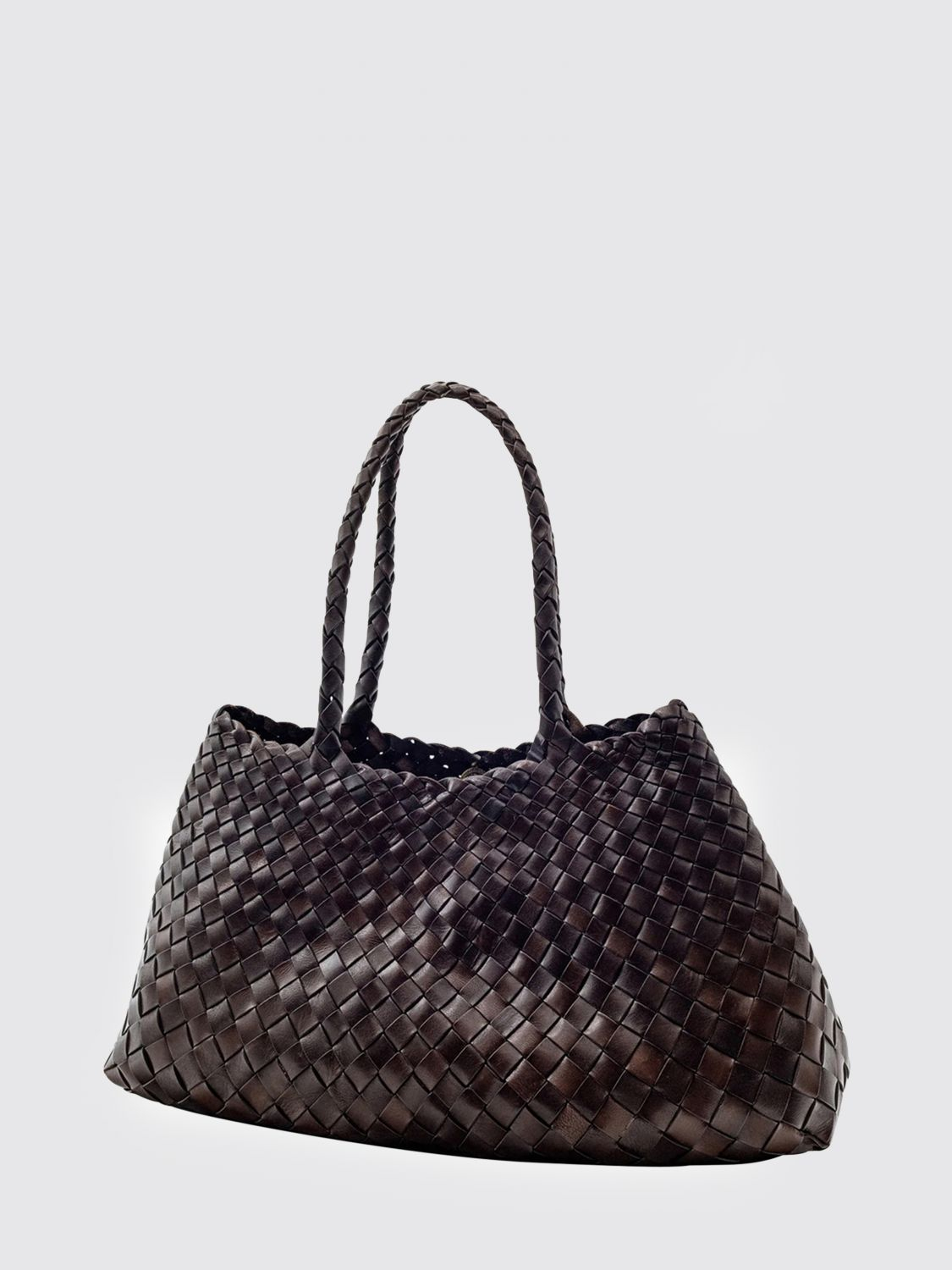 [DRAGON DIFFUSION] Shoulder bag FW26 8892 DKBROWN