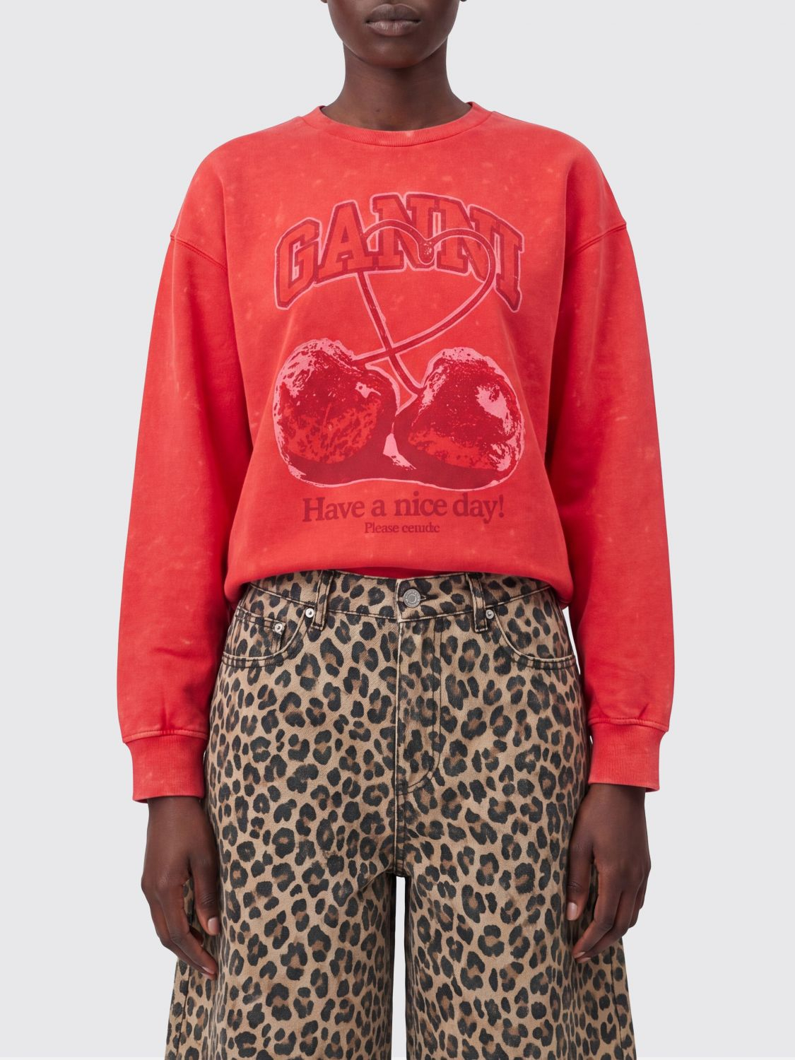 [GANNI] Sweatshirt FW26 A1060082 472