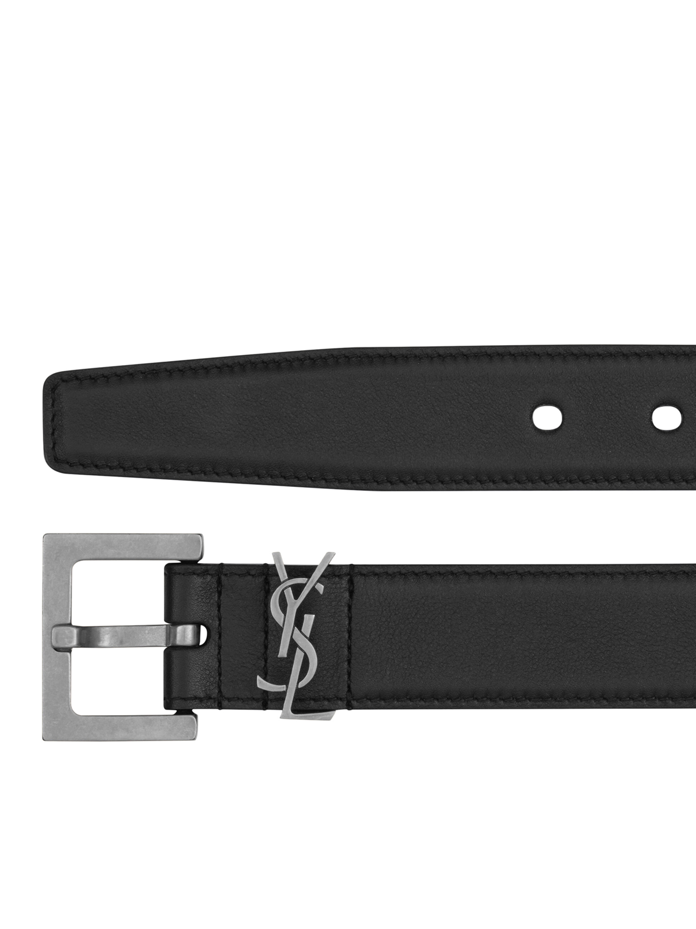 [Saint Laurent] Belt FW26 634437BOO0E1000 BLACK