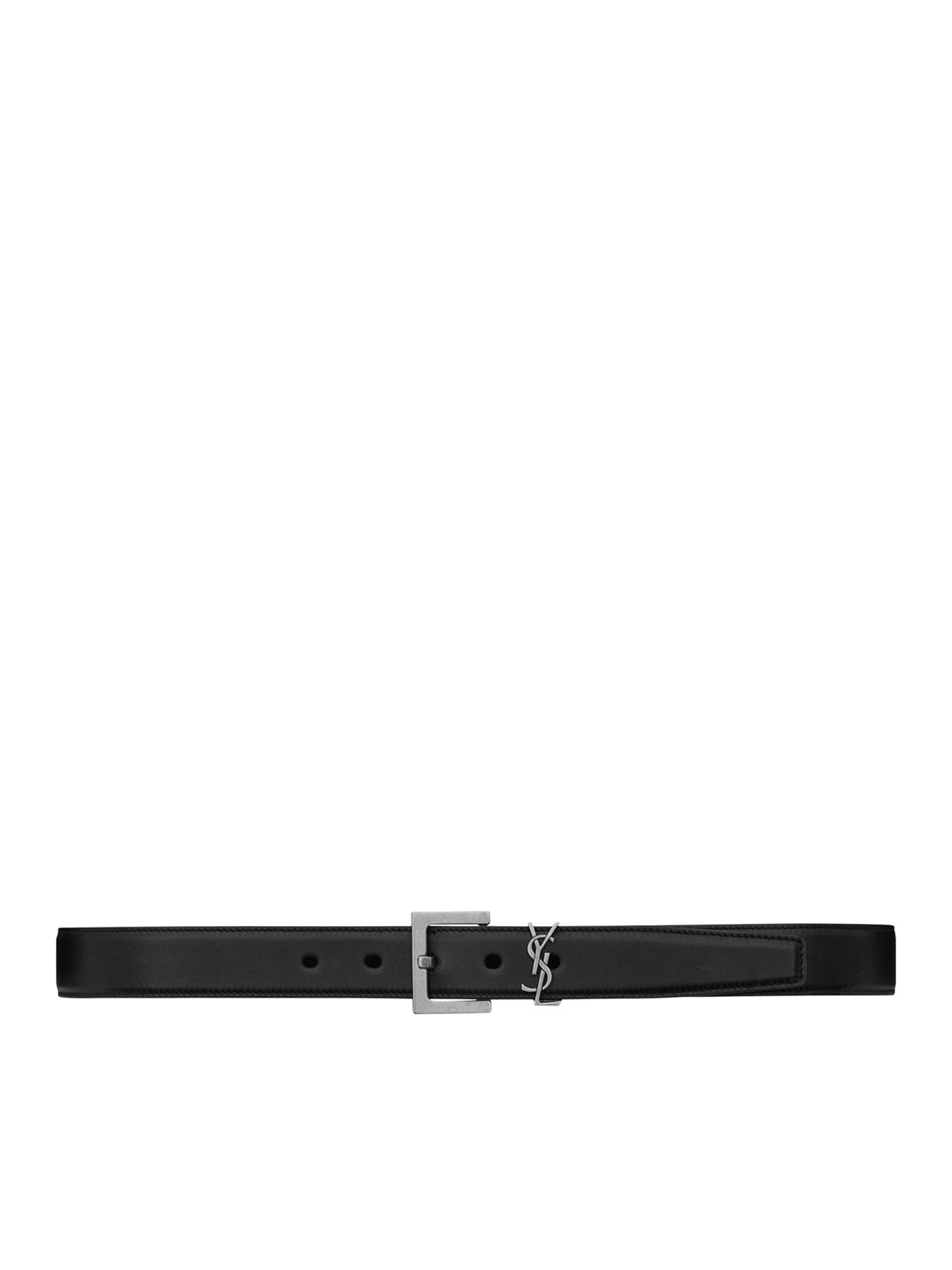 [Saint Laurent] Belt FW26 634437BOO0E1000 BLACK