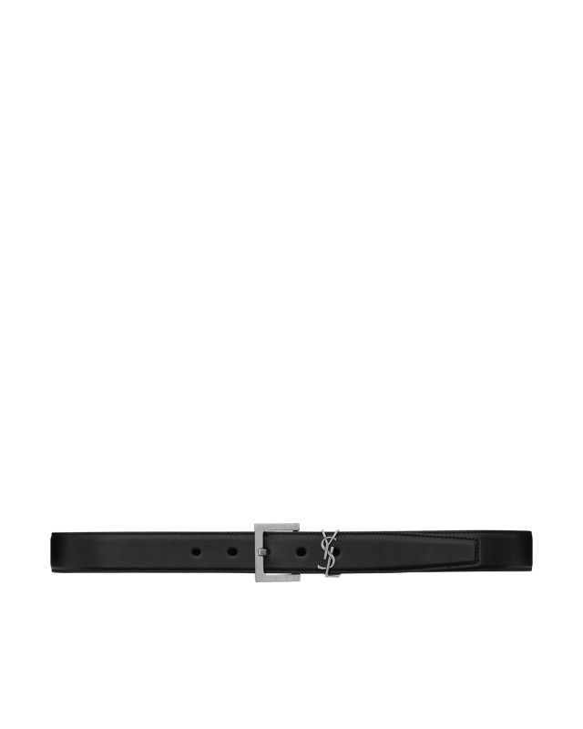 [Saint Laurent] Belt FW26 634437BOO0E1000 BLACK