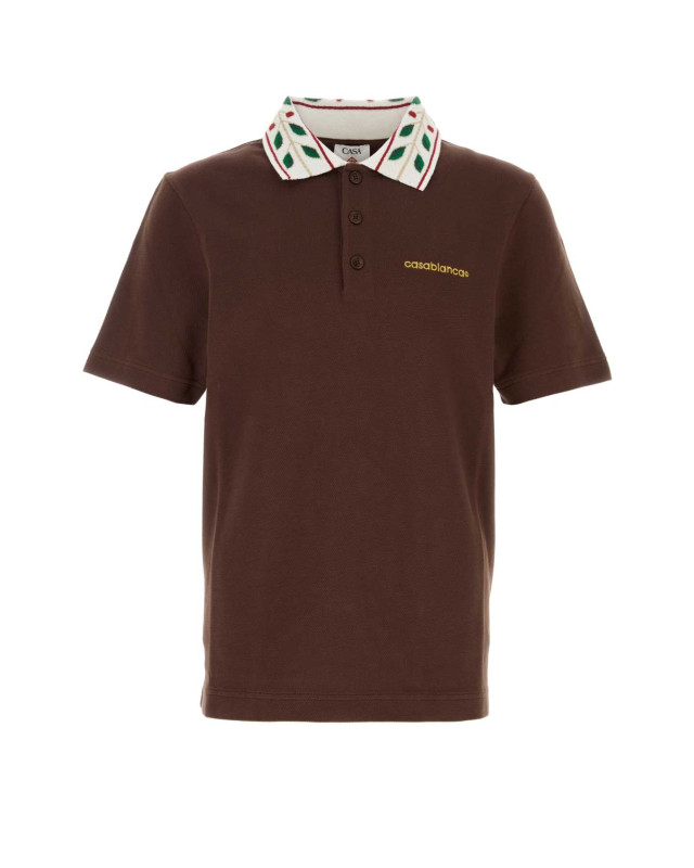 [Casablanca] Knitwear FW26 MAW26JTP49901 BROWN