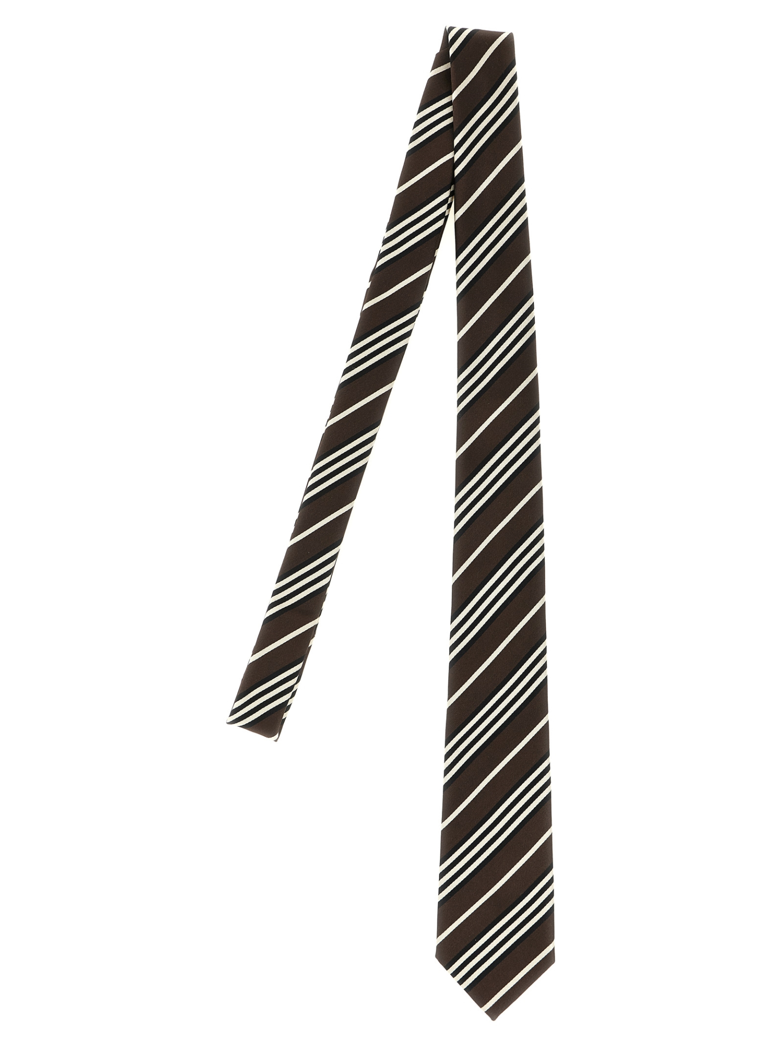[Saint Laurent] Tie FW26 A0014Q3Y0022578