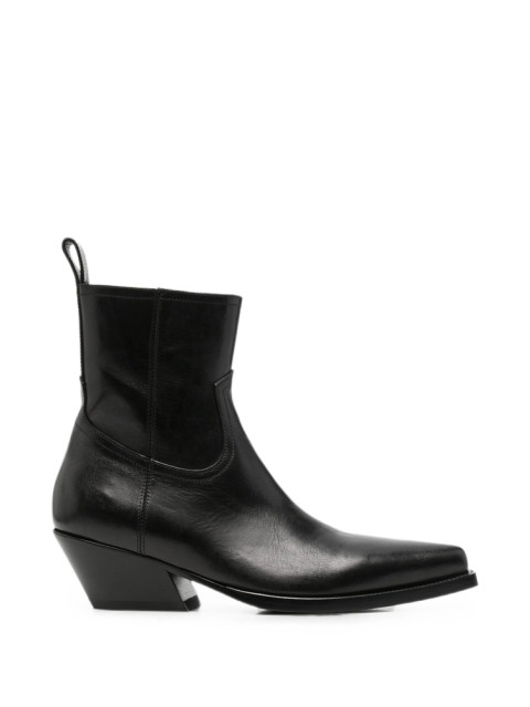 [ANN DEMEULEMEESTER] Ankle Boots FW26 B0014393 LT205 099