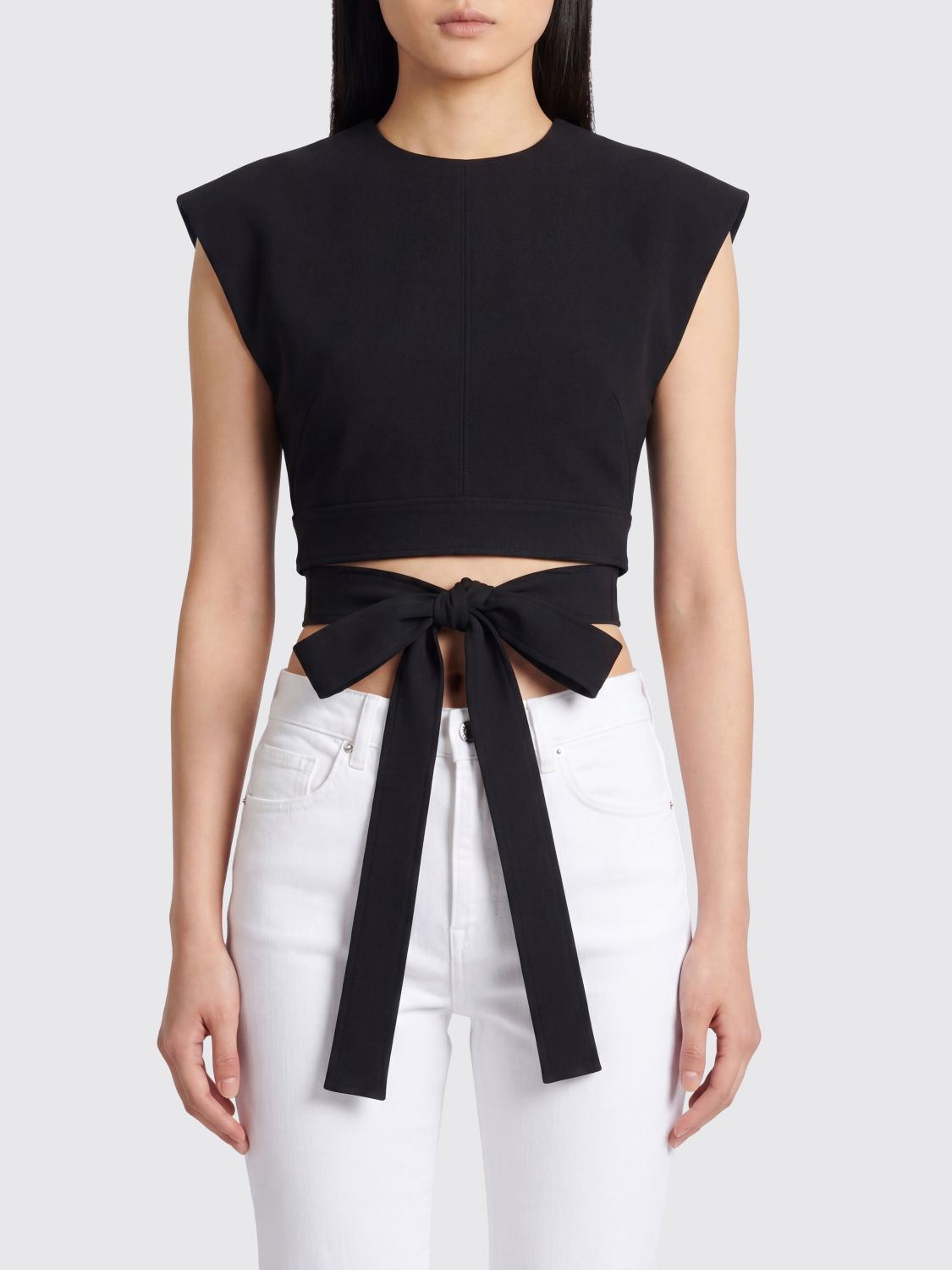 [Alaia] Tank top SS26 AA9H1479T471C 995