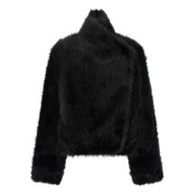 [B&B Couture] Fur Jacket FW26 JACKIEFIRSTJACKETBLACK