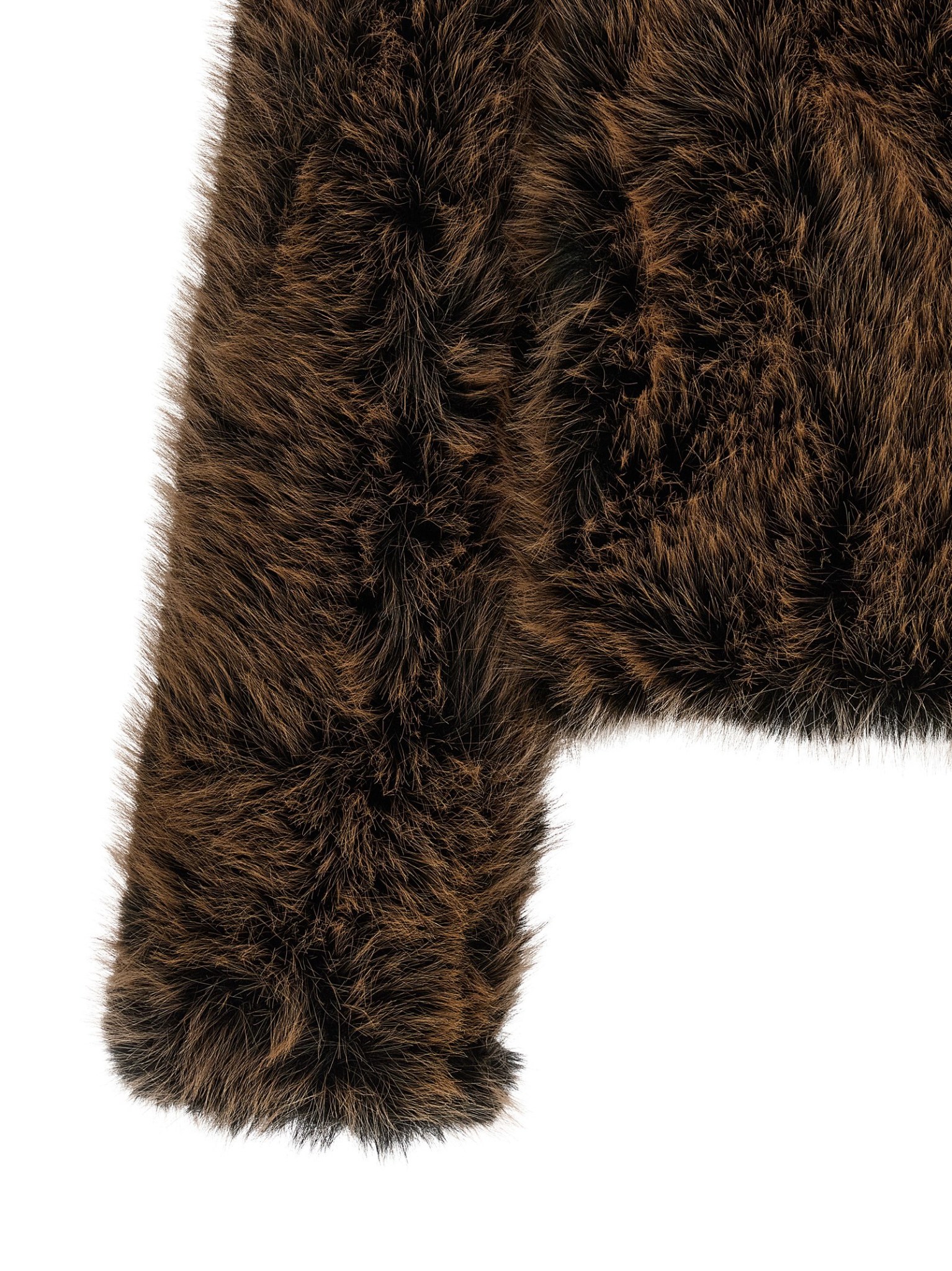 [B&B Couture] Fur Jacket FW26 SUSANFIRSTJACKETBLACKBROWN