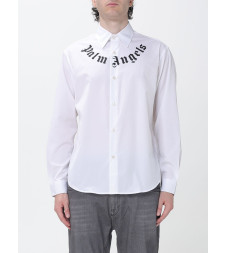 [Palm Angels] Shirts Long Sleeve FW26 PAMGE01F26FB01 OFF WHITE