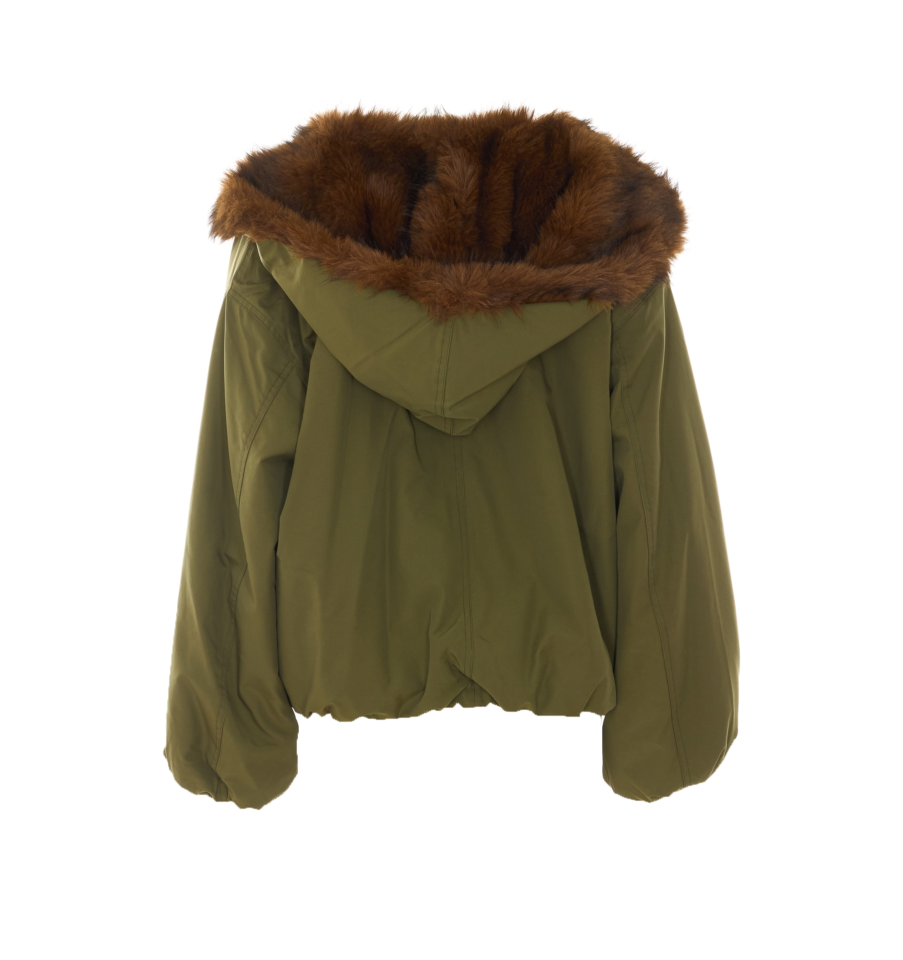 [Eleh] Fur Jacket FW26 0126MILITARE