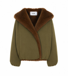 [Eleh] Fur Jacket FW26 0126MILITARE